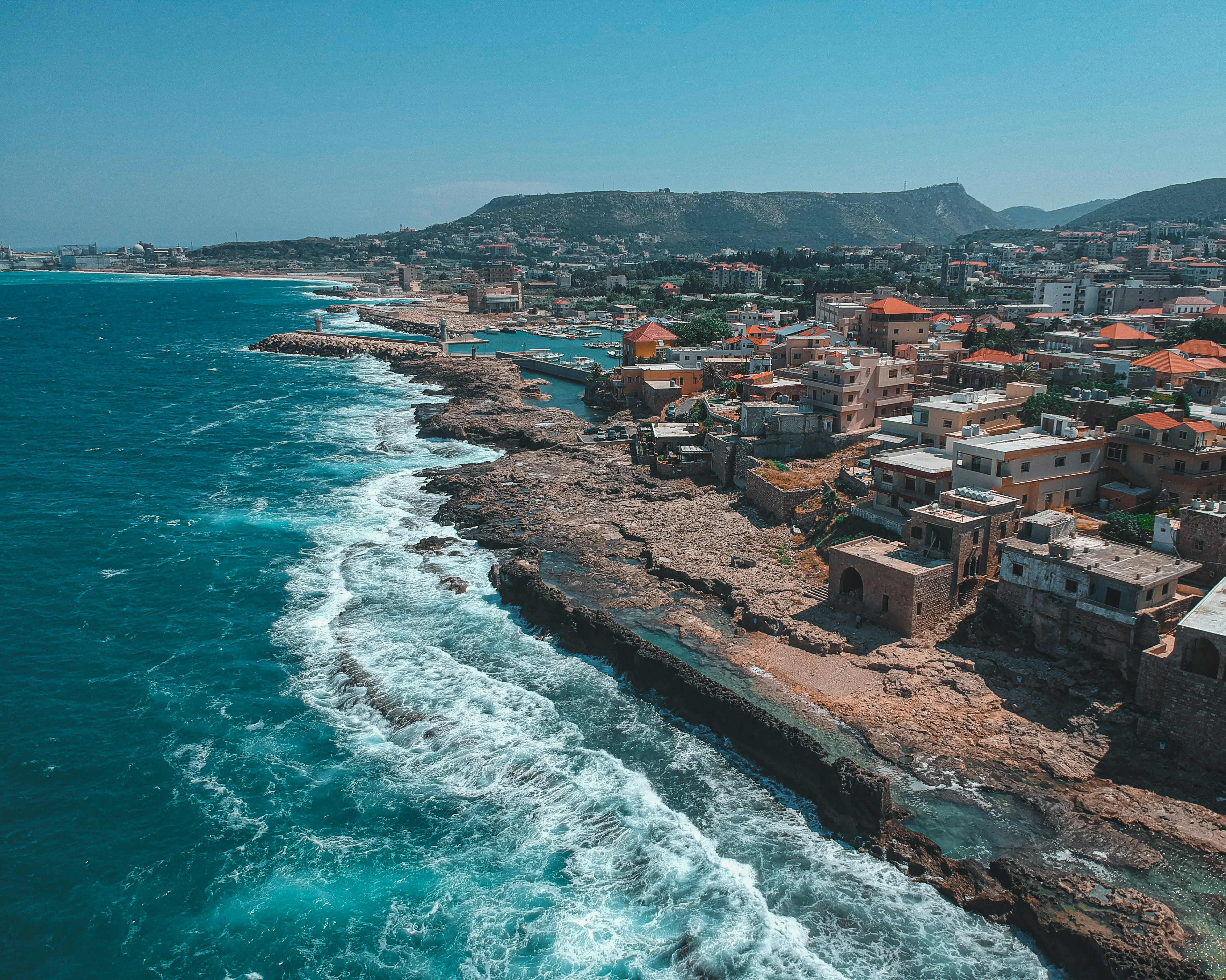 Beirut coastline